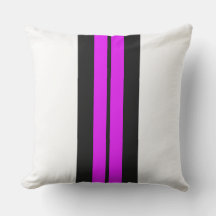 Helle, tropisch rosa schwarze Streifen auf weiß