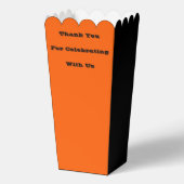 Helle True Orange Solid Color Geschenkschachtel (Vorderseite)