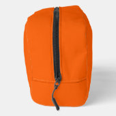 Helle True Orange Solid Color Waschbeutel (Rechts)