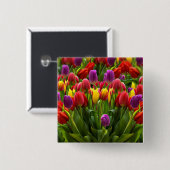 Helle Tulips Button (Vorne & Hinten)
