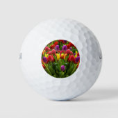 Helle Tulips Golfball (Vorderseite)