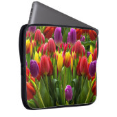 Helle Tulips Laptopschutzhülle (Vorne Rechts)