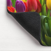 Helle Tulips Mousepad (Ecke)