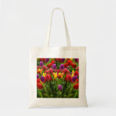 Helle Tulips Tragetasche (Vorne)