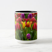 Helle Tulips Zweifarbige Tasse (Mittel)
