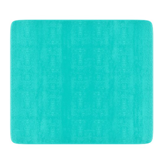 Helle türkisfarbene Farbe Schneidebrett (Vorderseite)