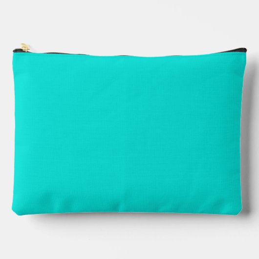 Helle türkisfarbene Farbe Zubehörtasche (Vorderseite)