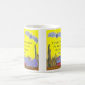 Helle turtlebats Gedicht-Tasse Kaffeetasse (Mittel)