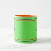 Helle und bunte Kaffeetasse (Mittel)