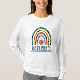 Helle und bunte Pickleball-Kleidung T-Shirt