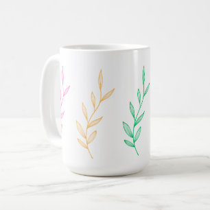 Helle und bunte Tasse für den täglichen Gebrauch