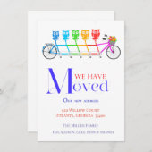 Helle und farbenfrohe bewegende Ankündigung für di (Vorne/Hinten)