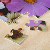 Helle und farbenfrohe Blume botanischer Blumen Puzzle (Seite)