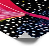 Helle und farbenfrohe Dschungelkunst Poster (Ecke)