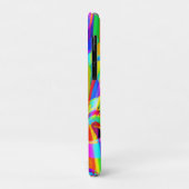 Helle und farbenfrohe Neonmuster Art Case-Mate iPhone Hülle (Hinten/Links)