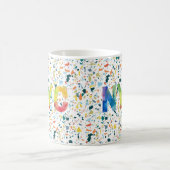 Helle und farbenfrohe New York City Kaffeetasse (Mittel)