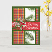 Helle und farbenfrohe Personalisierte Weihnachten Karte (Gelbe Blume)