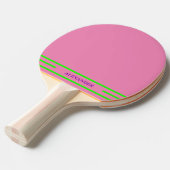 Helle und farbenfrohe Ping Pong Paddle Tischtennis Schläger (Vorderseite)