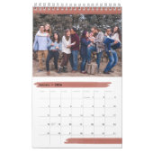 Helle und farbenfrohe Pinselstriche 12 Monate Foto Kalender (Jan 2026)