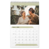 Helle und farbenfrohe Pinselstriche 12 Monate Foto Kalender (Mär 2026)