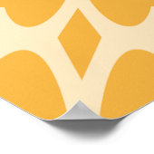 Helle und farbenfrohe Vier Herzen Poster (Ecke)