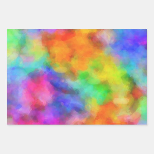 Helle und farbige Sammlung Geschenkpapier Set (Vorderseite 2)