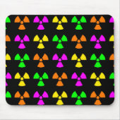 Helle und farbige Trefoliensymbole Mousepad (Vorne)
