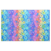 Helle und fette Rainbow-Hippie-Blume Stoff (Fat Quarter (45,7 x 55,9 cm))