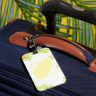 Helle und fröhliche Reiseaccessoire Gepäckanhänger