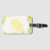 Helle und fröhliche Reiseaccessoire Gepäckanhänger (Vorderseite (Horizontal))
