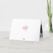 Helle und fröhliche Weihnachten, Grußkarte Karte (Rückseite)