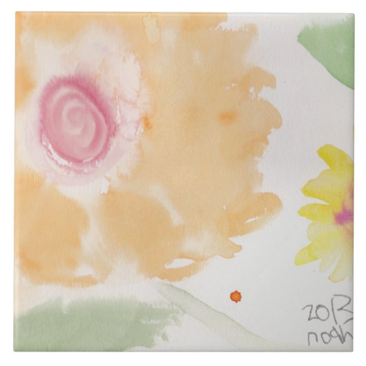 Helle und heitre Keramik-Fliese Fliese (Vorderseite)