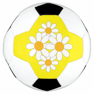 Helle und kühne Margerite Fußball