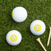 Helle und kühne Margerite Golfball (Insitu Gras)