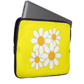 Helle und kühne Margerite Laptopschutzhülle (Vorne Rechts)