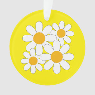 Helle und kühne Margerite Ornament