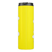 Helle und kühne Margerite Thermosbecher (Rückseite)