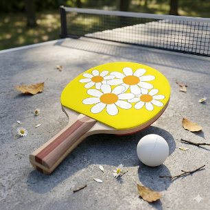 Helle und kühne Margerite Tischtennis Schläger