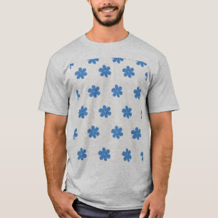 Helle und künstlerische florale Kunst Druck T-Shir T-Shirt