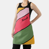 Helle und lebhafte Personalisierte Schürze (InSitu)