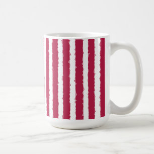 Helle und lustige Weihnachten Rote und weiße Strei Kaffeetasse