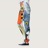 Helle und schöne Katzen Leggings (Links)