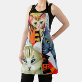 Helle und schöne Katzen Schürze (InSitu)