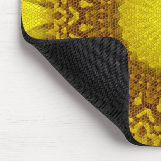 Helle und sonnige Abstrakte Mosaikfliese Mousepad (Ecke)