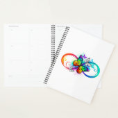 Helle Unendlichkeit mit Regenbogenschmetterling Planer (Anzeige)