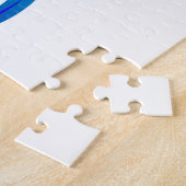 Helle Unendlichkeit mit Regenbogenschmetterling Puzzle (Seite)