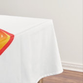 Helle Unendlichkeit mit Regenbogenschmetterling Tischdecke (Beispiel)