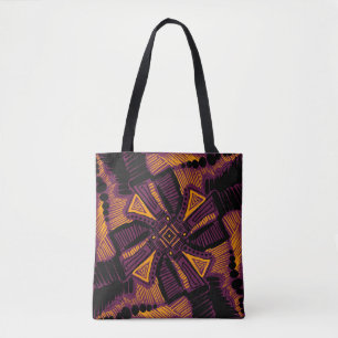 Helle universelle quadratische Ornamente. Linien,  Tasche