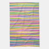 Helle vertikale Sommerstreifen Geschirrtuch (Vertikal)