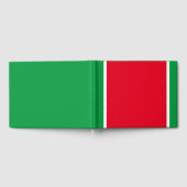 Helle, vertikale Streifen mit weißer, weißer, grün Gästebuch (Voll)